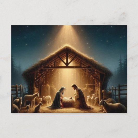 Nativity シーズンポストカード (正面)