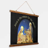 Nativity 吊り下げ型タペストリー (傾斜あり)