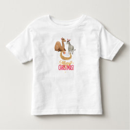 Nativity Animals トドラーTシャツ