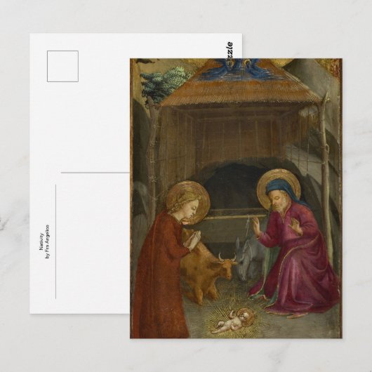 Nativity by Fra Angelico ポストカード (正面/裏面)