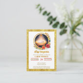 Nativity Carol Service Christmas Invitation エンクロージャーカード (スタンド正面)