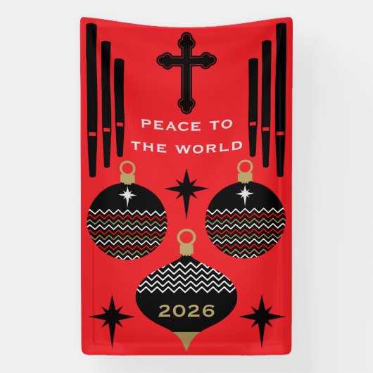 Nativity Christian Christmas Holiday Decor. 横断幕 (縦)