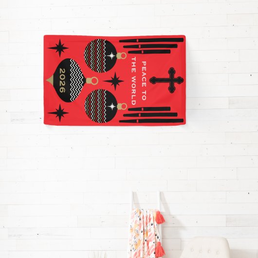 Nativity Christian Christmas Holiday Decor. 横断幕 (インサイチュ)