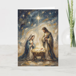 Nativity Christmas Card カード