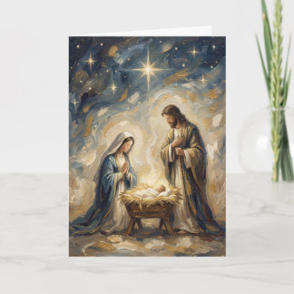 Nativity Christmas Card カード