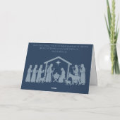 Nativity Christmas Card – Emmanuel God With Us カード (裏面)
