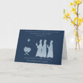 Nativity Christmas Card – Gifts of the Magi カード (黄色い花)