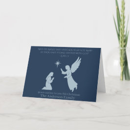 Nativity Christmas Card – The Annunciation of Mary カード