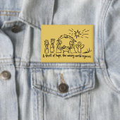 Nativity Christmas Christian Family Matching  缶バッジ (インサイチュ)