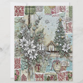 Nativity Christmas craft paper (正面)