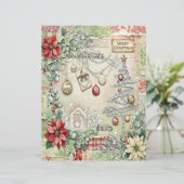 Nativity Christmas craft paper (スタンド正面)