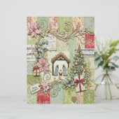 Nativity Christmas craft paper (スタンド正面)