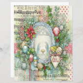 Nativity Christmas craft paper (正面/裏面)