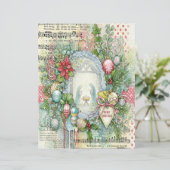 Nativity Christmas craft paper (スタンド正面)