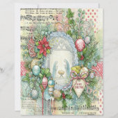Nativity Christmas craft paper (正面)