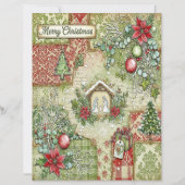 Nativity Christmas craft paper (正面)