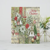 Nativity Christmas craft paper (スタンド正面)