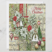 Nativity Christmas craft paper (正面)