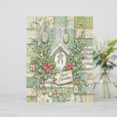 Nativity Christmas craft paper (スタンド正面)