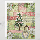 Nativity Christmas craft paper (正面/裏面)