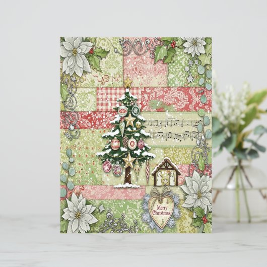 Nativity Christmas craft paper (スタンド正面)