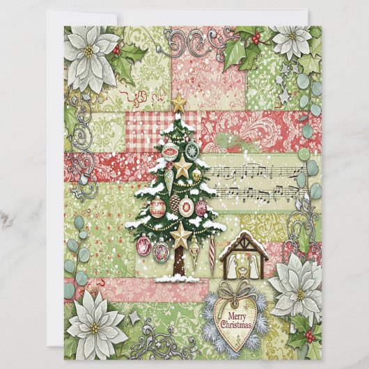 Nativity Christmas craft paper (正面)