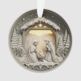 Nativity Christmas Ornament – Holy Family 1 オーナメント