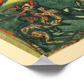 NATIVITY CHRISTMAS PARCHMENT ,ADORATION OF MAGI ポスター (角)