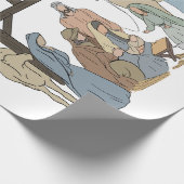 NATIVITY CHRISTMAS WRAPPING PAPER  ラッピングペーパー (角)