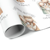 Nativity Christmas Wrapping Paper - Christian Gift ラッピングペーパー (ロールコーナー)