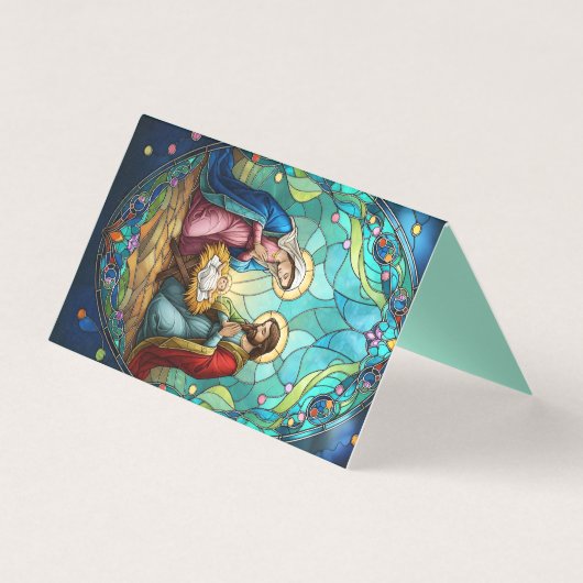 Nativity in stained glass  (正面)