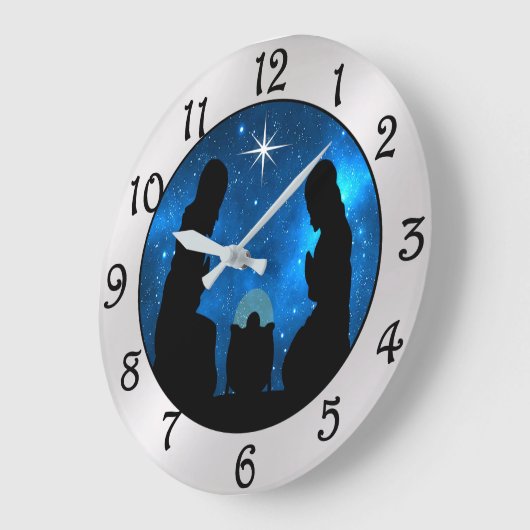 Nativity Large Clock ラージ壁時計 (傾斜)