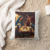 Nativity Manger T-Shirt クッション (ブランケット)