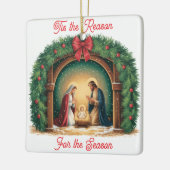 Nativity Ornament セラミックオーナメント (左)