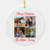 Nativity Ornament セラミックオーナメント (裏面)