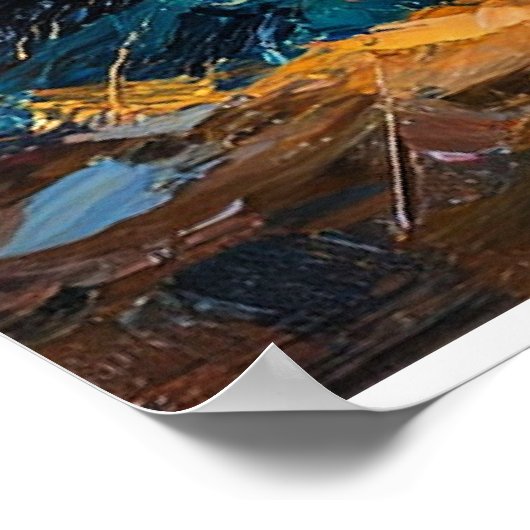 Nativity Scene, beautiful illustration, ポスター (角)