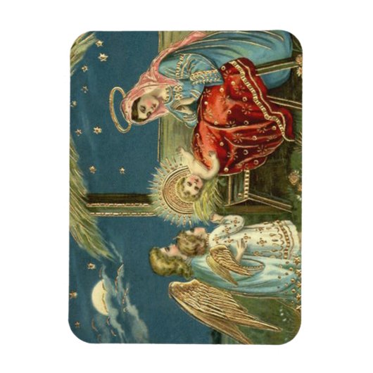 Nativity Scene Bethlehem マグネット (縦)