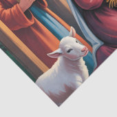 Nativity Scene Christmas Greeting 薄葉紙 (詳細)