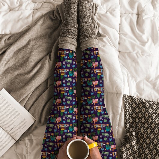 Nativity Scene Hand drawn Christmas レギンス