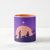 Nativity Scene Mug  マグカップ (中央)