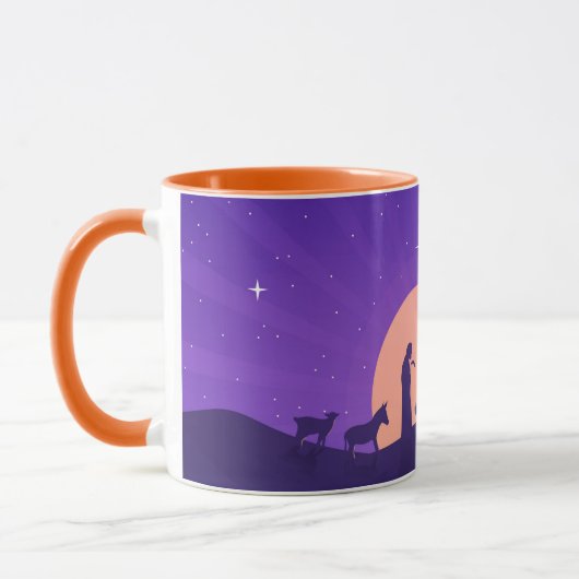  Nativity Scene Mug  マグカップ (左)
