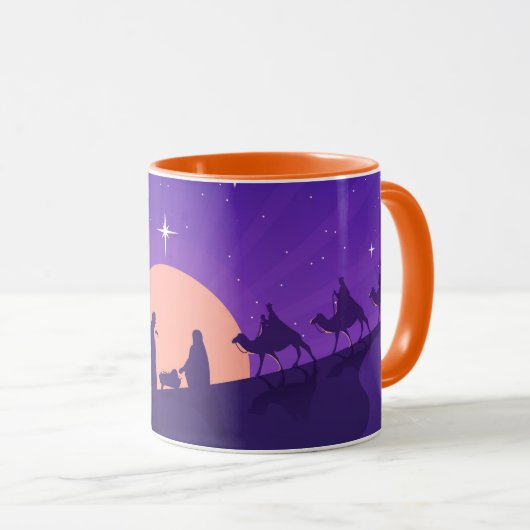  Nativity Scene Mug  マグカップ (正面右)