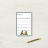 Nativity Scene War Room Prayer ポストイット (デスク上)