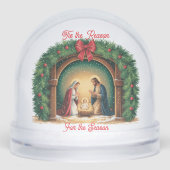 Nativity Snow Globe (正面)