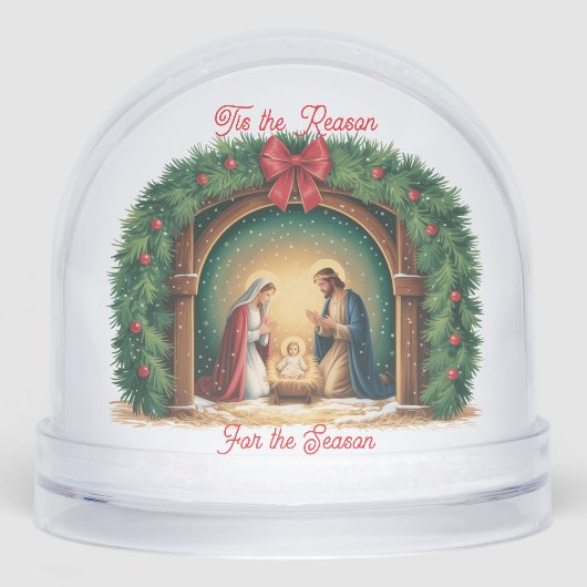 Nativity Snow Globe (正面)