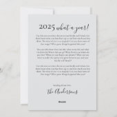 Nativity Watercolor Christmas Card with Letter シーズンカード (裏面)