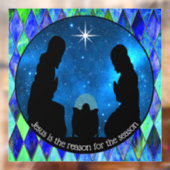 Nativity Window Cling ウィンドウサイン (シート2)