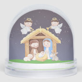 Nativity with Luke 2:11 Bible Verse (正面)