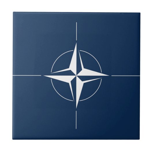 NATOの旗 タイル (正面)