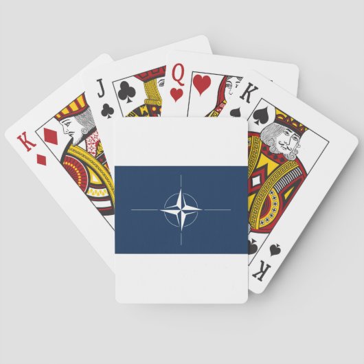 NATOの旗 トランプ (裏面)